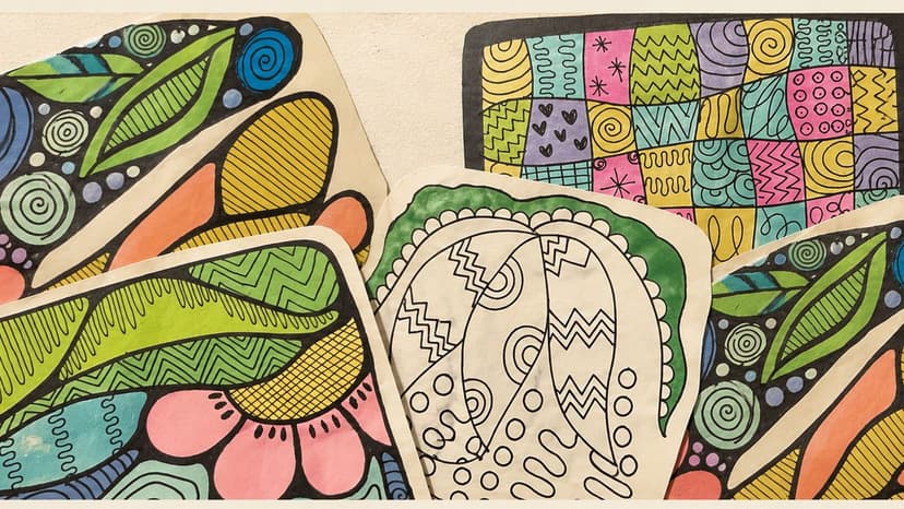Doodle. No tienes que saber qué pintar para empezar.
